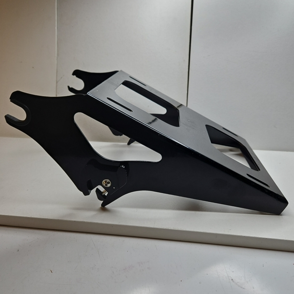 Detachable Two Up Tour Pack Pak Luggage Rack Mounting Rack Black Compatible for